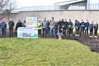 Tree Planting in Old Bawn Community School 2022
